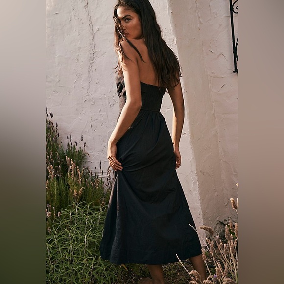 Free People NWOT Redone Shirtdress - Picture 2 of 4